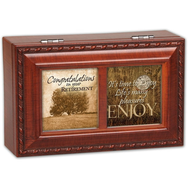 Cottage Garden Mom Woodgrain Petite Rose Music Box/Jewelry Box Plays Amazing Grace Cottage Garden Mom Woodgrain Petite Rose Music Box/Jewelry Box Plays Amazing Grace